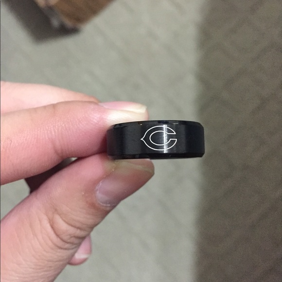 Black Chicago Bears Ring - Picture 2 of 4